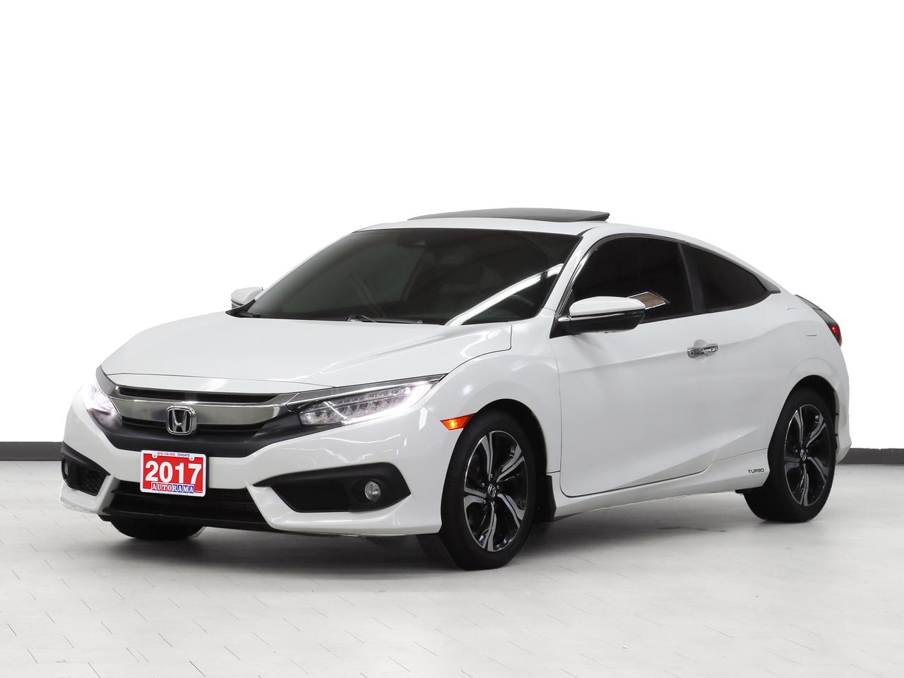 2017 Honda Civic TOURING COUPE | Nav | Leather | Sunroof | CarPlay