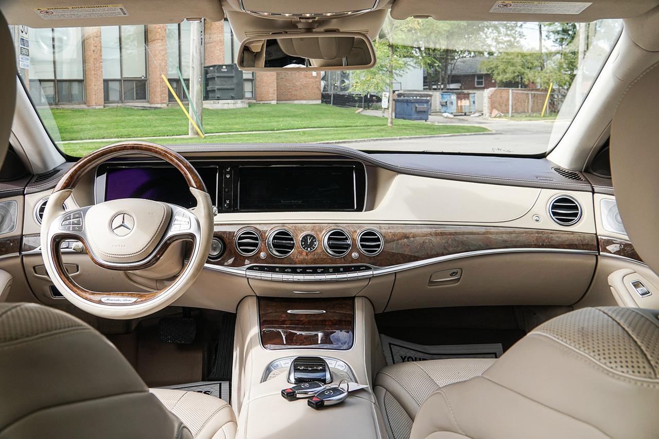 2015 Mercedes-Benz S-Class S 550 4MATIC |MASSAGE|HUD|REAR ENTERTAIMENT|BEIGE Photo