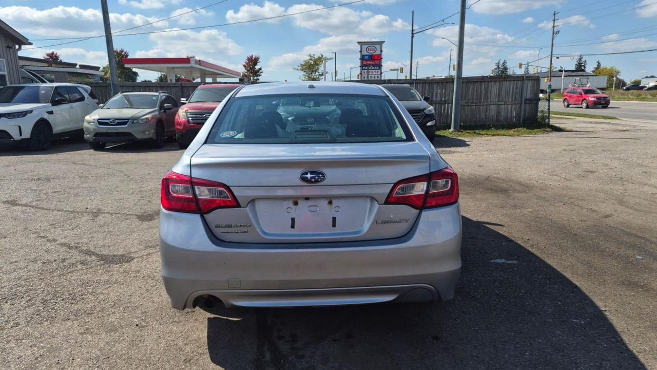 2016 Subaru Legacy 2.5I, AWD, SEDAN, MANUAL, GREAT SHAPE, CERTIFIED Photo3