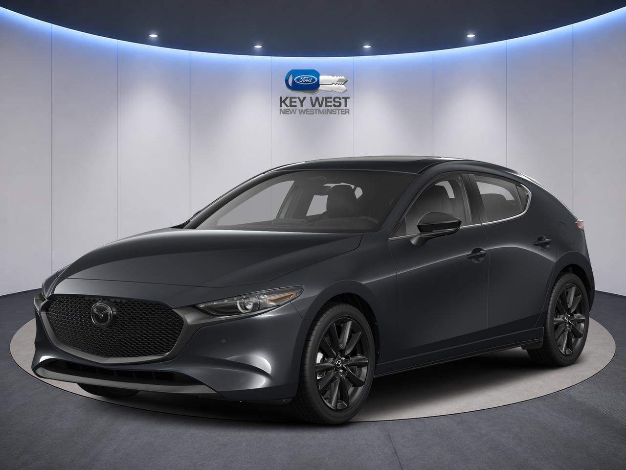 Black 2024 Mazda MAZDA3 Sport Hatchback Automatic