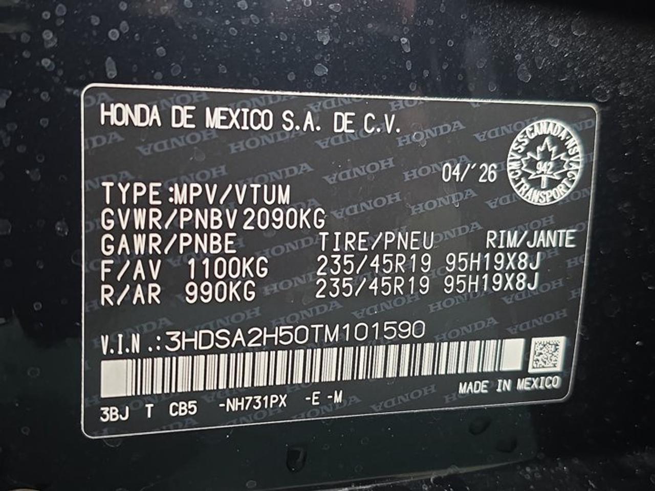 2026 Acura ADX A-Spec Photo