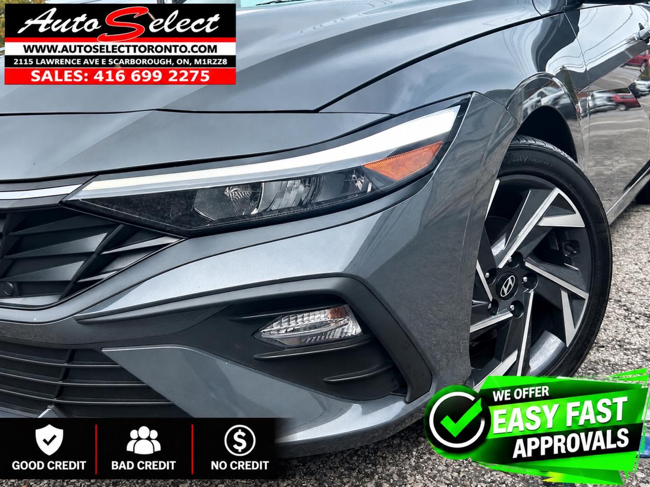 2024 Hyundai Elantra Preferred w/Tech Package Sunroof - Apple Carplay - Clean Carfax Photo