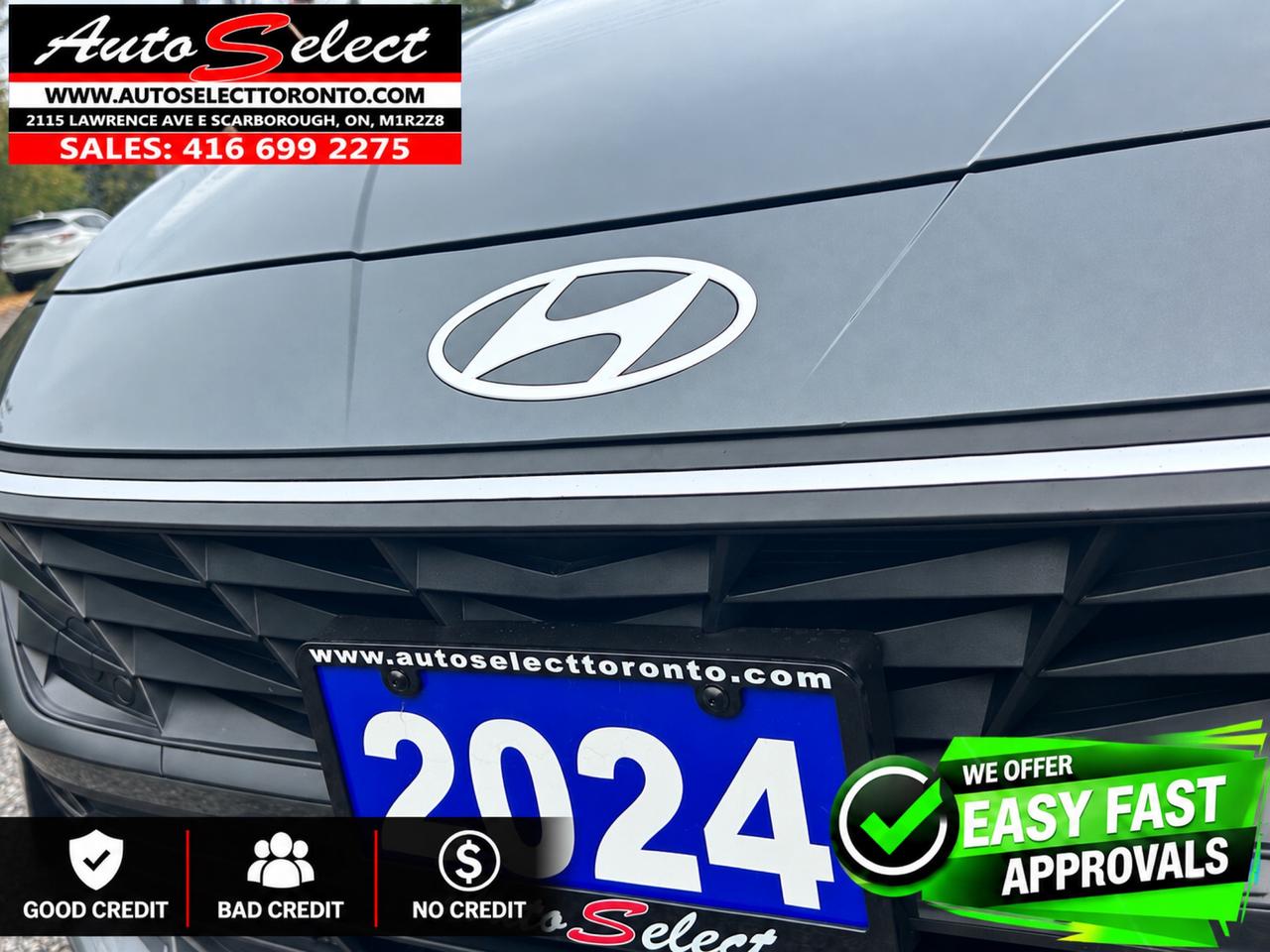2024 Hyundai Elantra Preferred w/Tech Package Sunroof - Apple Carplay - Clean Carfax Photo