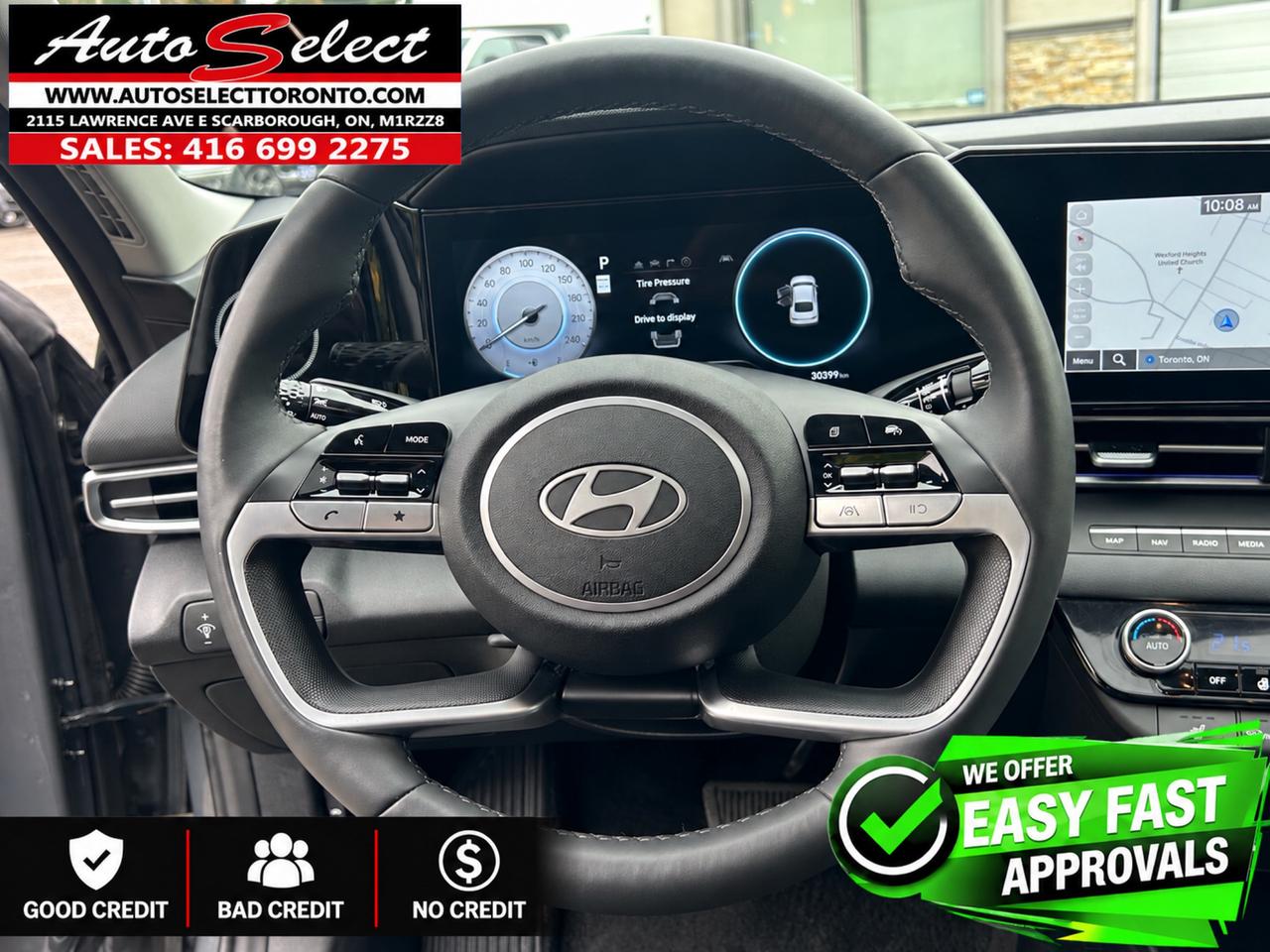 2024 Hyundai Elantra Preferred w/Tech Package Sunroof - Apple Carplay - Clean Carfax Photo