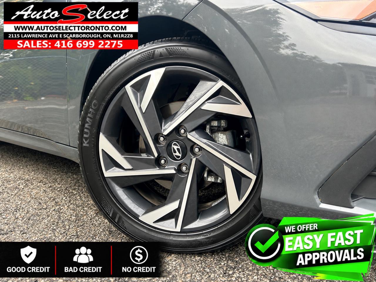 2024 Hyundai Elantra Preferred w/Tech Package Sunroof - Apple Carplay - Clean Carfax Photo