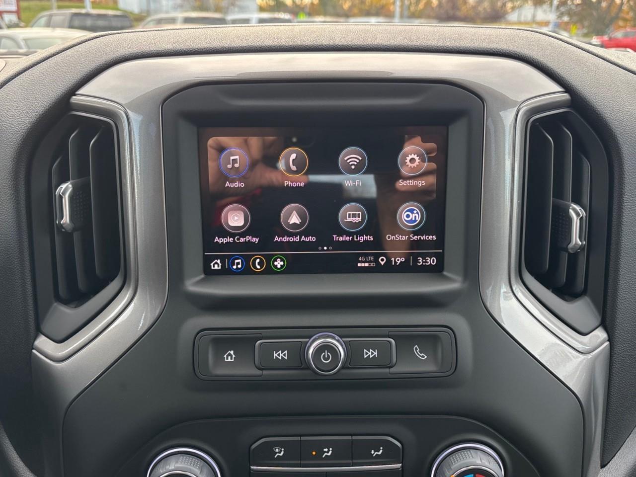 2026 Chevrolet Silverado 2500 HD Custom New 2026 Gas Powered V8 6 Passenger Crew Cab 4X4 Truck with Push Button Start, Remote Vehicle Start, 10-Way Power Drivers Seat, 5th Wheel Prep Package and a 7 Diagonal Touchscreen Radio with Wireless Photo