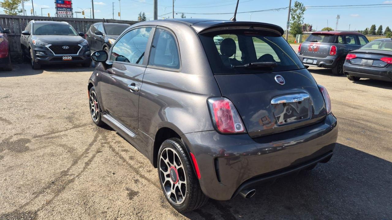 2014 Fiat 500 SPORT TURBO, HATCH, MANUAL, ONLY 185KMS, CERTIFIED Photo2