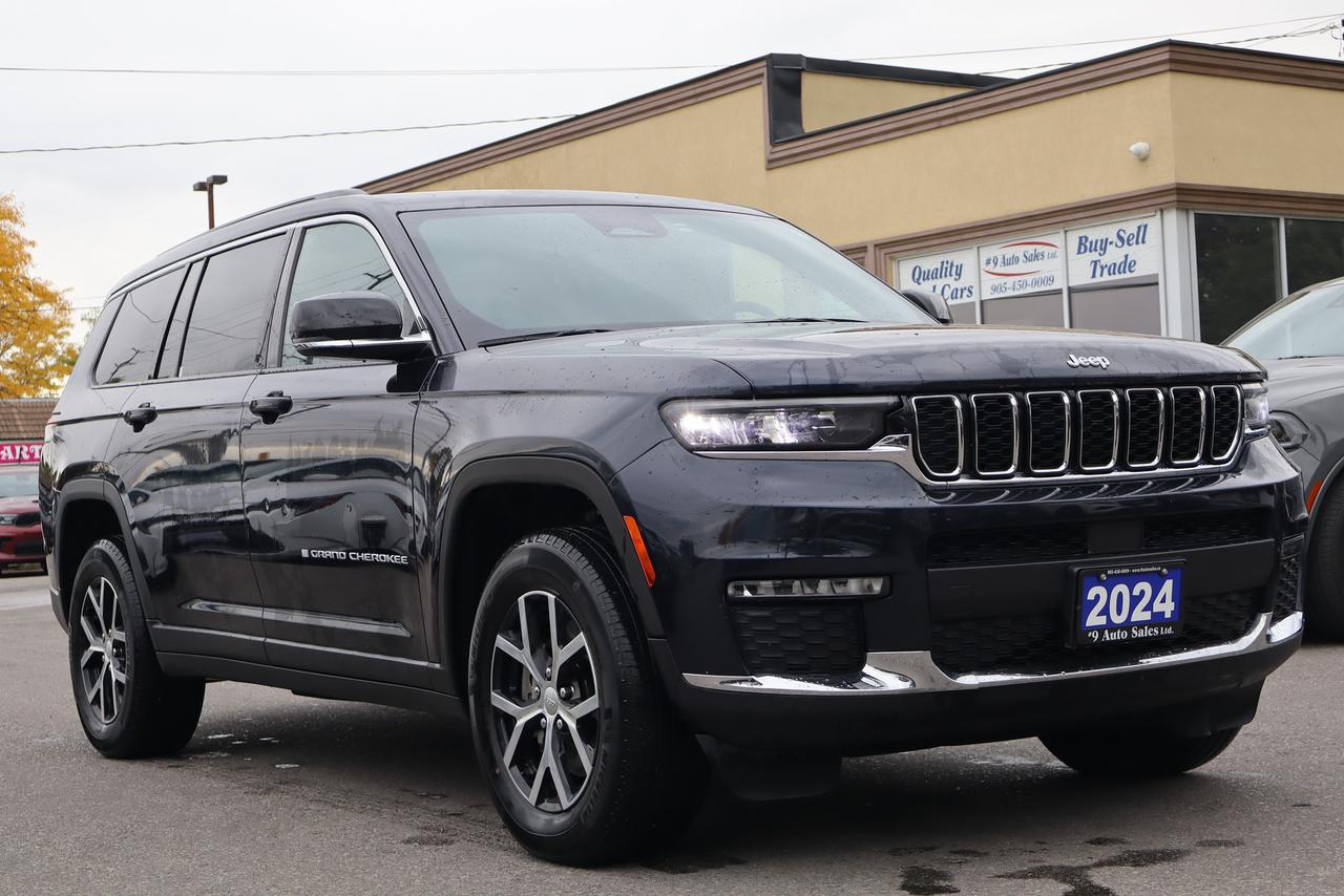 Blue 2024 Jeep Grand Cherokee L SUV / Crossover Four-Wheel Drive Automatic