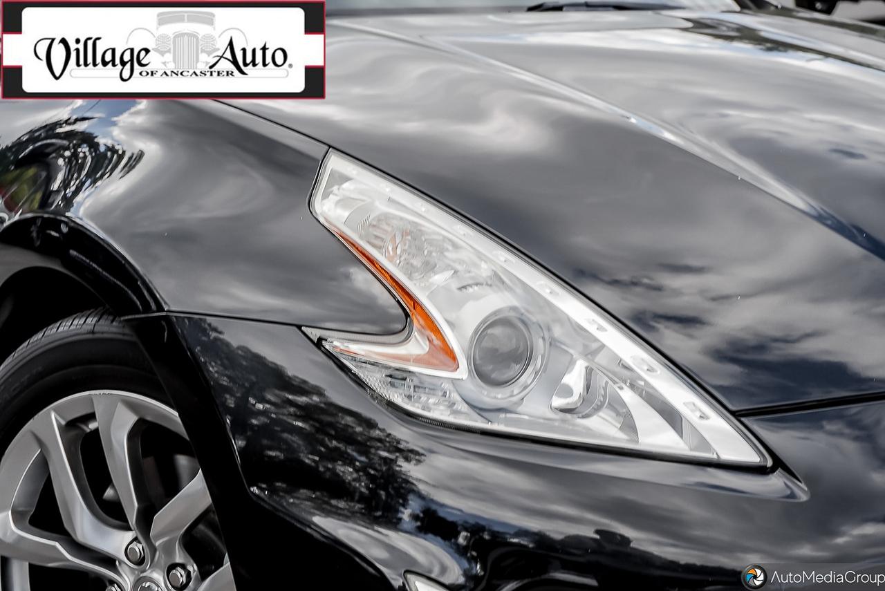 Black 2014 Nissan 370Z Coupe Rear-Wheel Drive Manual