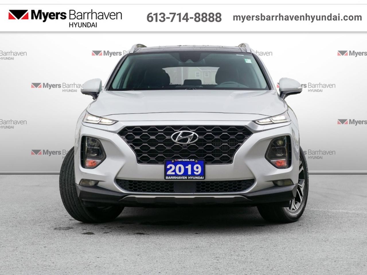 2019 Hyundai Santa Fe 2.0T Ultimate AWD  - Leather Seats - $157 B/W Photo4