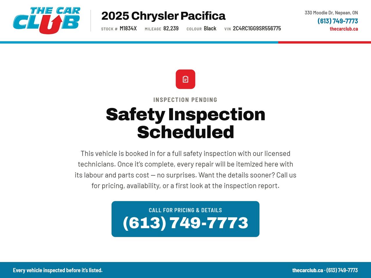 2025 Chrysler Pacifica Limited