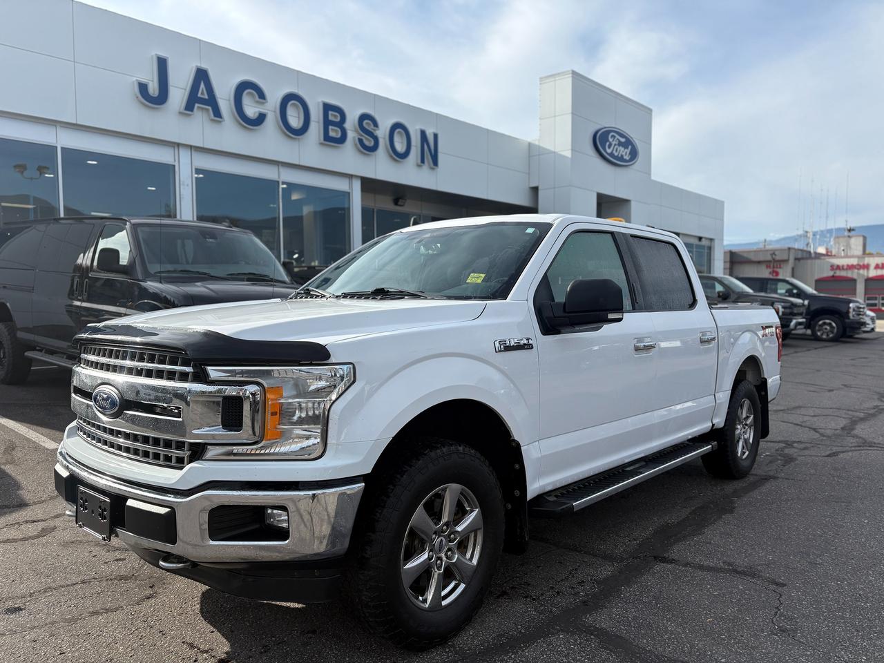 White 2019 Ford F-150 Pickup Truck Four-Wheel Drive Automatic