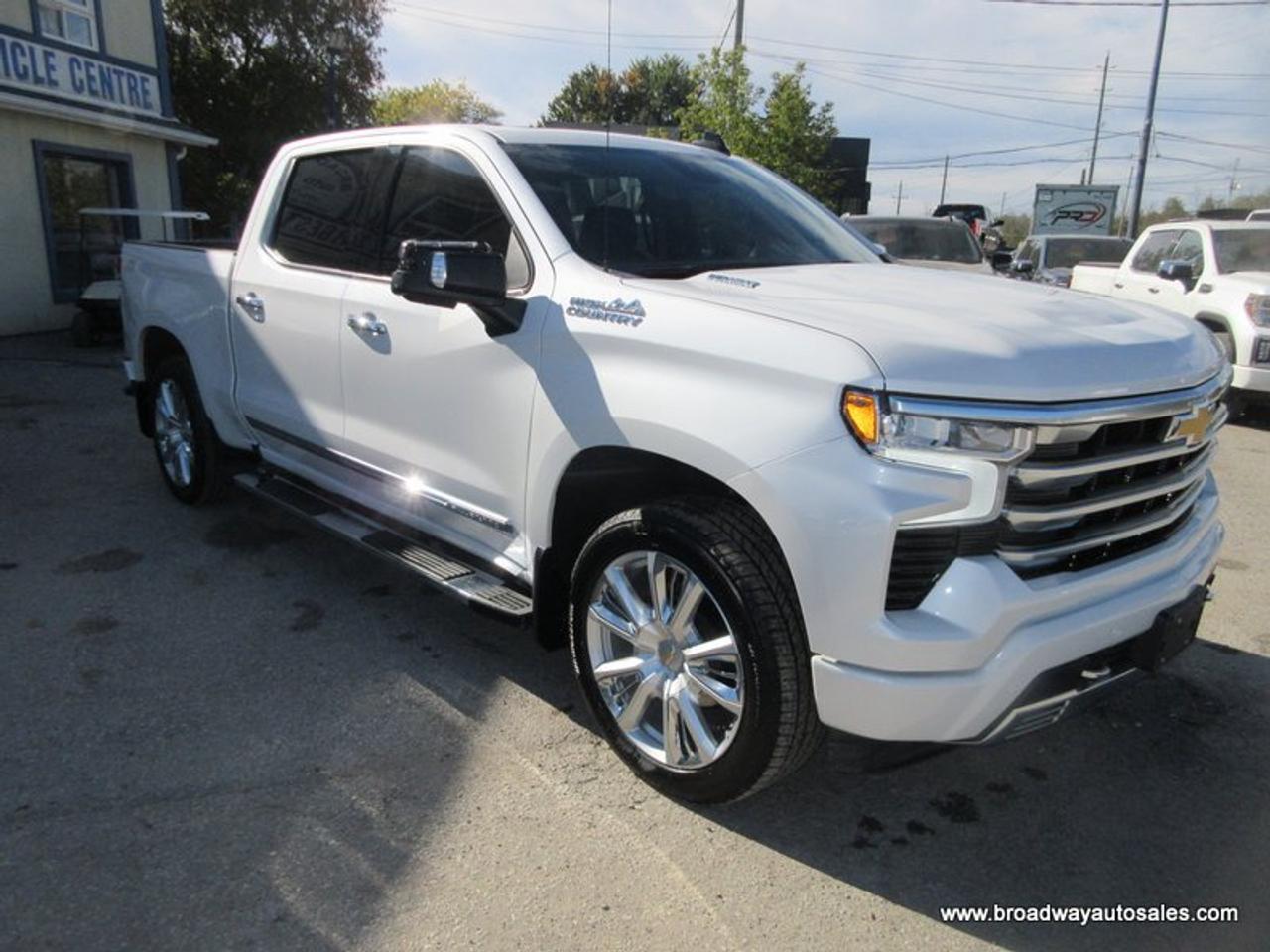 2025 Chevrolet Silverado 1500 LOADED HIGH-COUNTRY-PACKAGE 5 PASSENGER 3.0L - DURAMAX.. 4X4.. CREW-CAB.. SHORTY.. SUNROOF.. LEATHER.. HEATED/AC SEATS.. BOSE AUDIO.. Photo