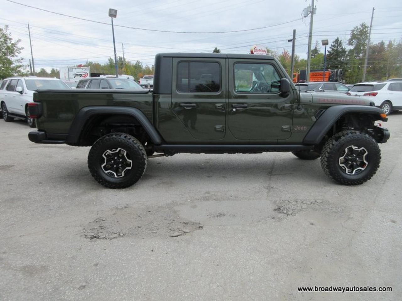 2023 Jeep Gladiator FUN-TO-DRIVE RUBICON-EDITION 5 PASSENGER 3.6L - V6.. 4X4.. CREW-CAB.. SHORTY.. REMOVEABLE-HARD-TOP.. LEATHER.. HEATED SEATS & WHEEL.. Photo