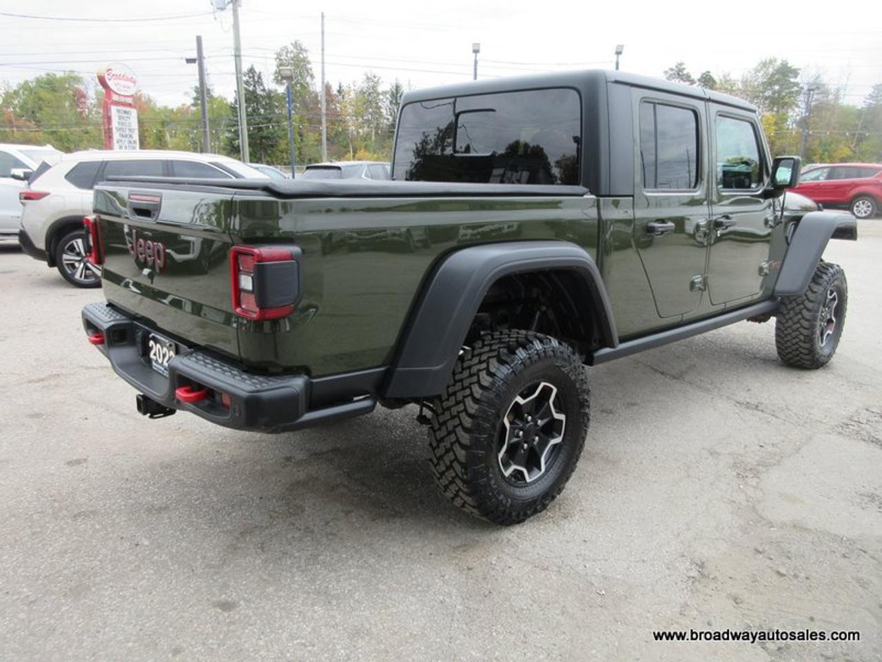 2023 Jeep Gladiator FUN-TO-DRIVE RUBICON-EDITION 5 PASSENGER 3.6L - V6.. 4X4.. CREW-CAB.. SHORTY.. REMOVEABLE-HARD-TOP.. LEATHER.. HEATED SEATS & WHEEL.. Photo