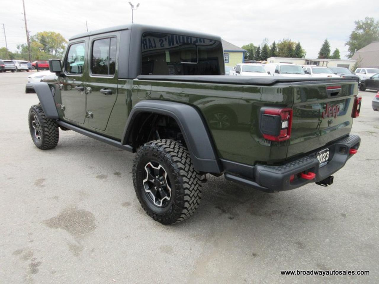 2023 Jeep Gladiator FUN-TO-DRIVE RUBICON-EDITION 5 PASSENGER 3.6L - V6.. 4X4.. CREW-CAB.. SHORTY.. REMOVEABLE-HARD-TOP.. LEATHER.. HEATED SEATS & WHEEL.. Photo