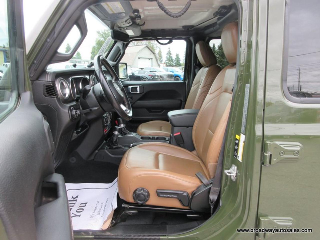 2023 Jeep Gladiator FUN-TO-DRIVE RUBICON-EDITION 5 PASSENGER 3.6L - V6.. 4X4.. CREW-CAB.. SHORTY.. REMOVEABLE-HARD-TOP.. LEATHER.. HEATED SEATS & WHEEL.. Photo
