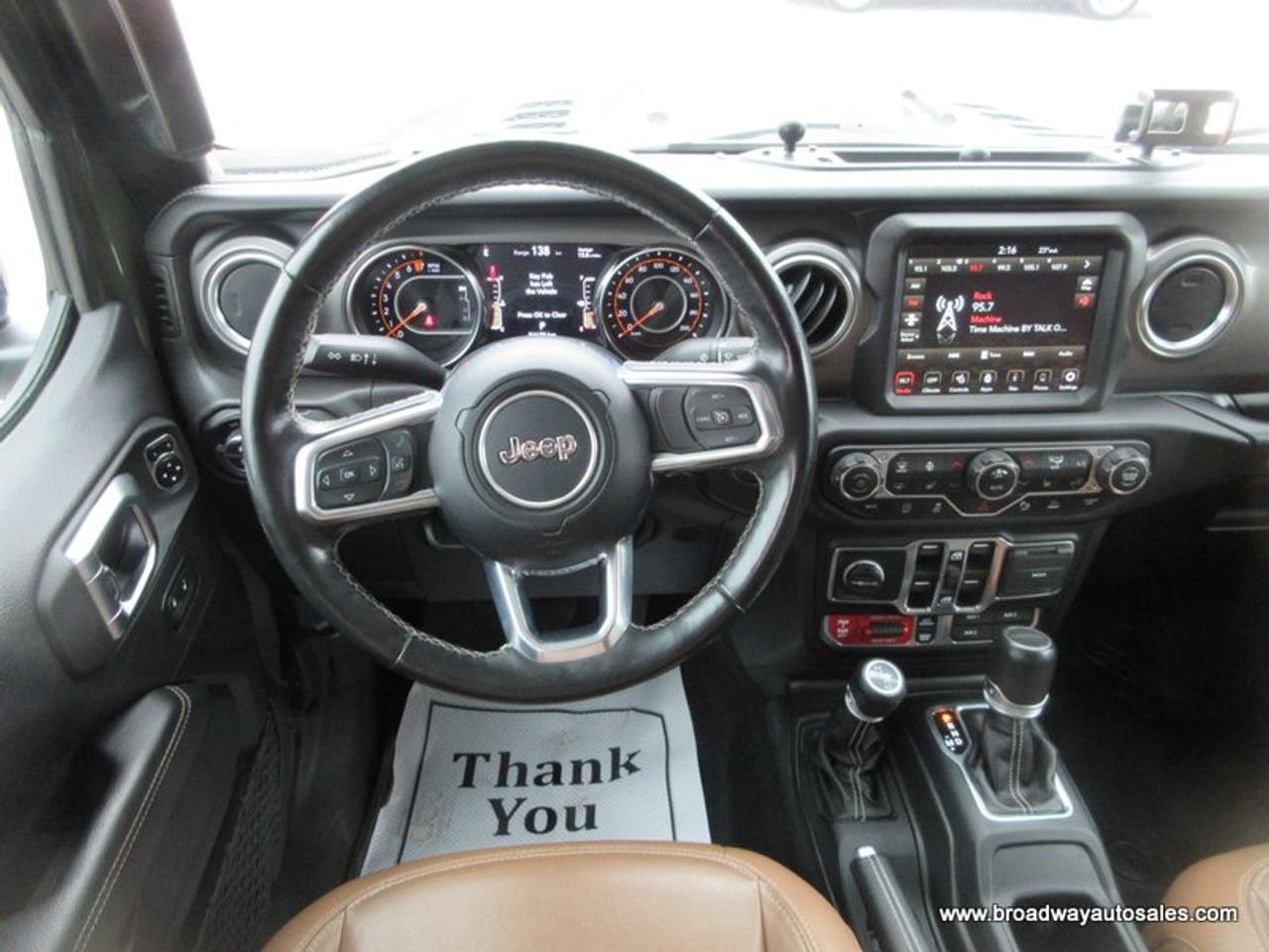 2023 Jeep Gladiator FUN-TO-DRIVE RUBICON-EDITION 5 PASSENGER 3.6L - V6.. 4X4.. CREW-CAB.. SHORTY.. REMOVEABLE-HARD-TOP.. LEATHER.. HEATED SEATS & WHEEL.. Photo