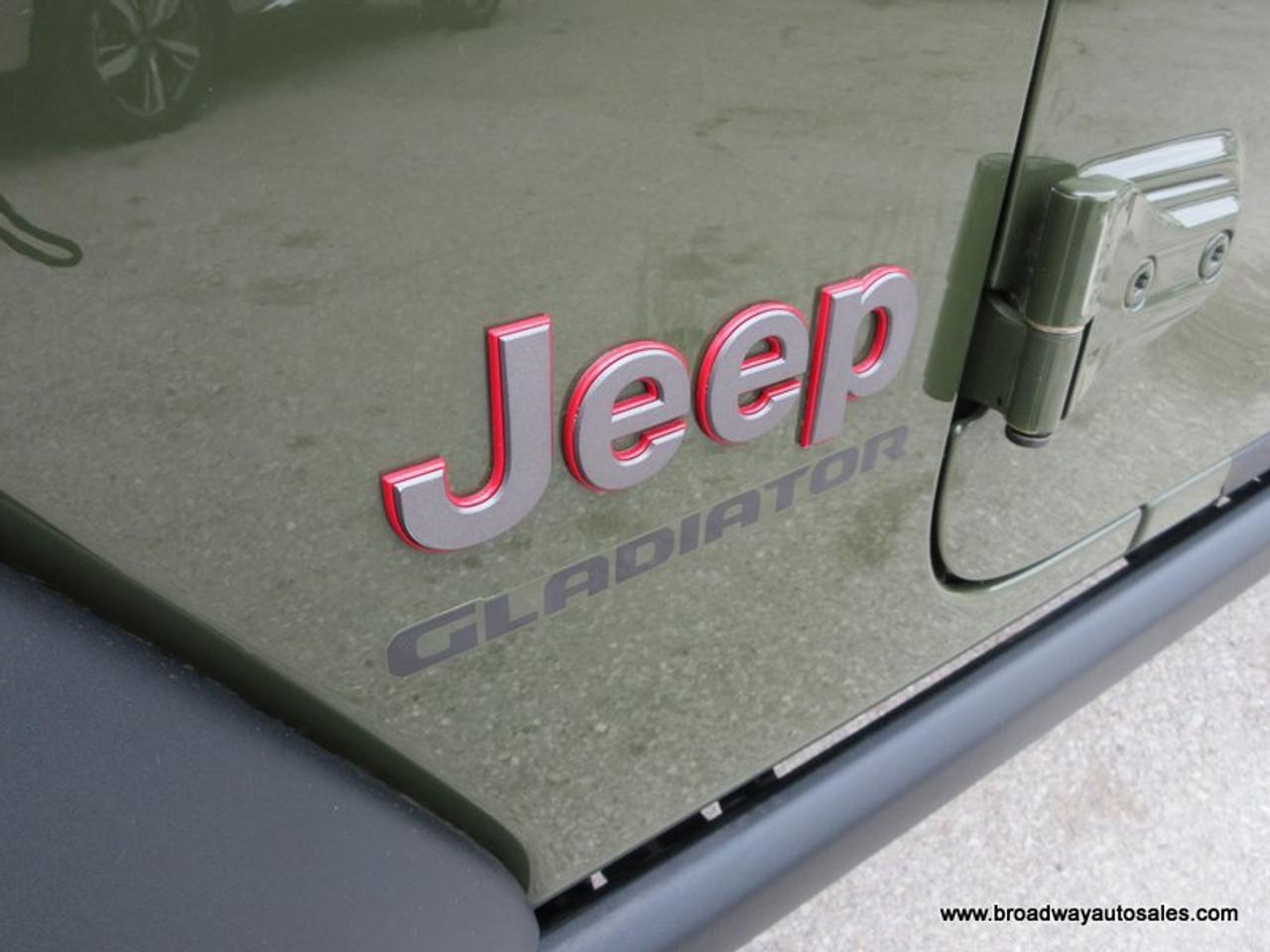 2023 Jeep Gladiator FUN-TO-DRIVE RUBICON-EDITION 5 PASSENGER 3.6L - V6.. 4X4.. CREW-CAB.. SHORTY.. REMOVEABLE-HARD-TOP.. LEATHER.. HEATED SEATS & WHEEL.. Photo
