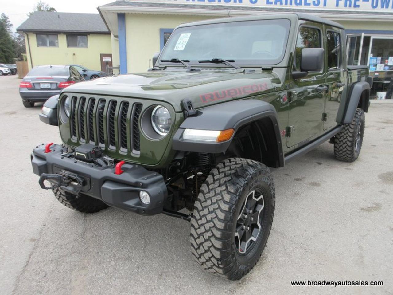 2023 Jeep Gladiator FUN-TO-DRIVE RUBICON-EDITION 5 PASSENGER 3.6L - V6.. 4X4.. CREW-CAB.. SHORTY.. REMOVEABLE-HARD-TOP.. LEATHER.. HEATED SEATS & WHEEL.. Photo