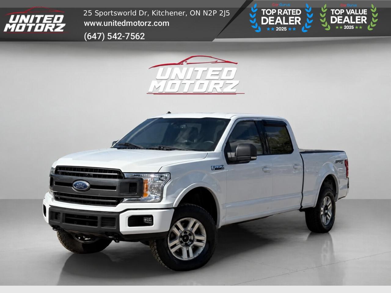 2018 Ford F-150 XLT SPORT SUPER CREW 6.5'BOX 4WD 5.0L V8~SAFE Photo