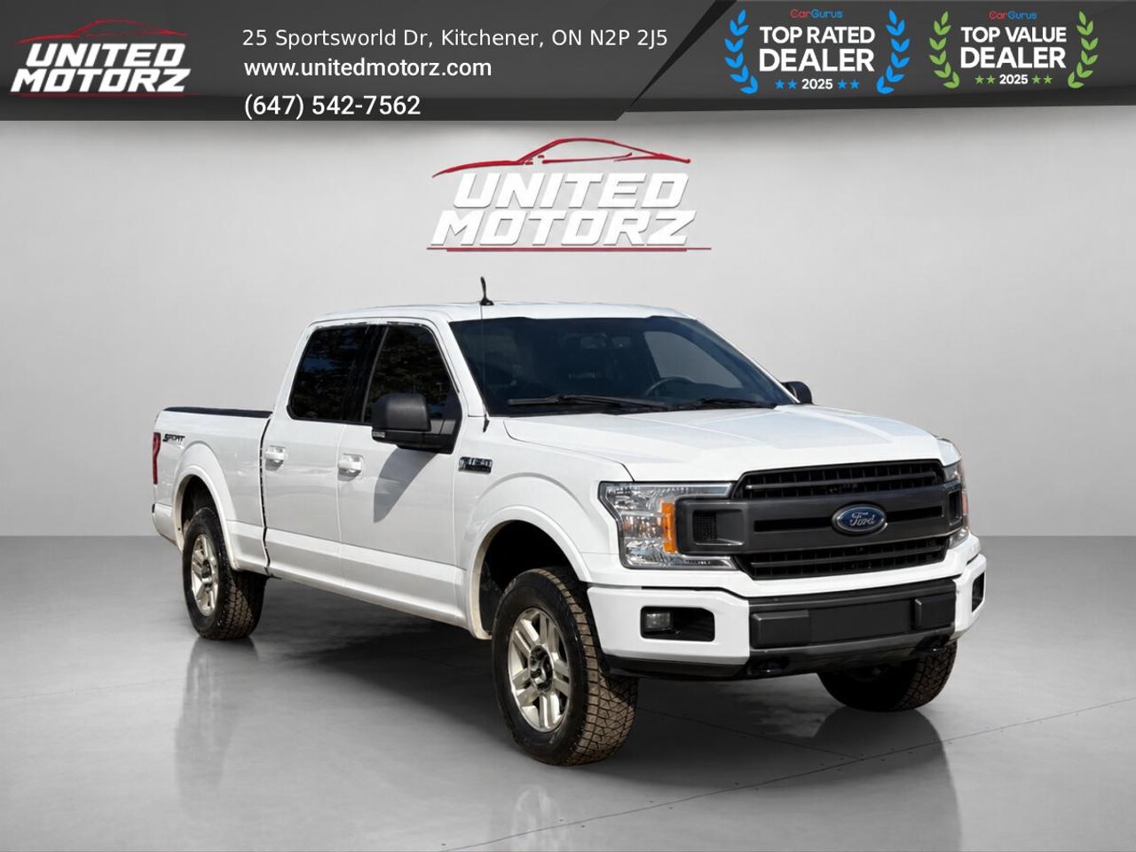 2018 Ford F-150 XLT SPORT SUPER CREW 6.5'BOX 4WD 5.0L V8~SAFE Photo