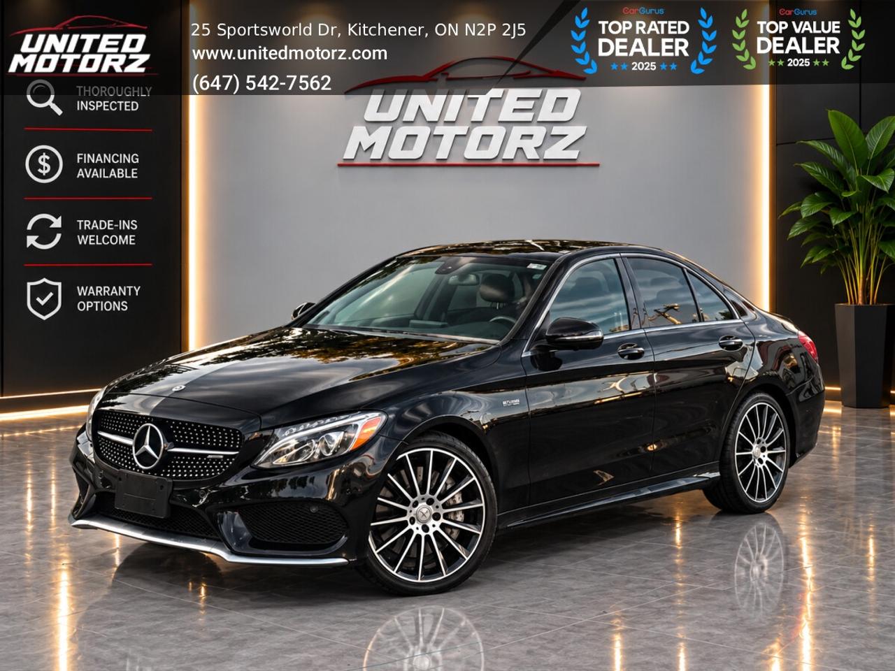 2017 Mercedes-Benz C-Class AMG C 43 4MATIC AWD 3.0L 6cyl~CERTIFIED~LOW KMS~ Photo0