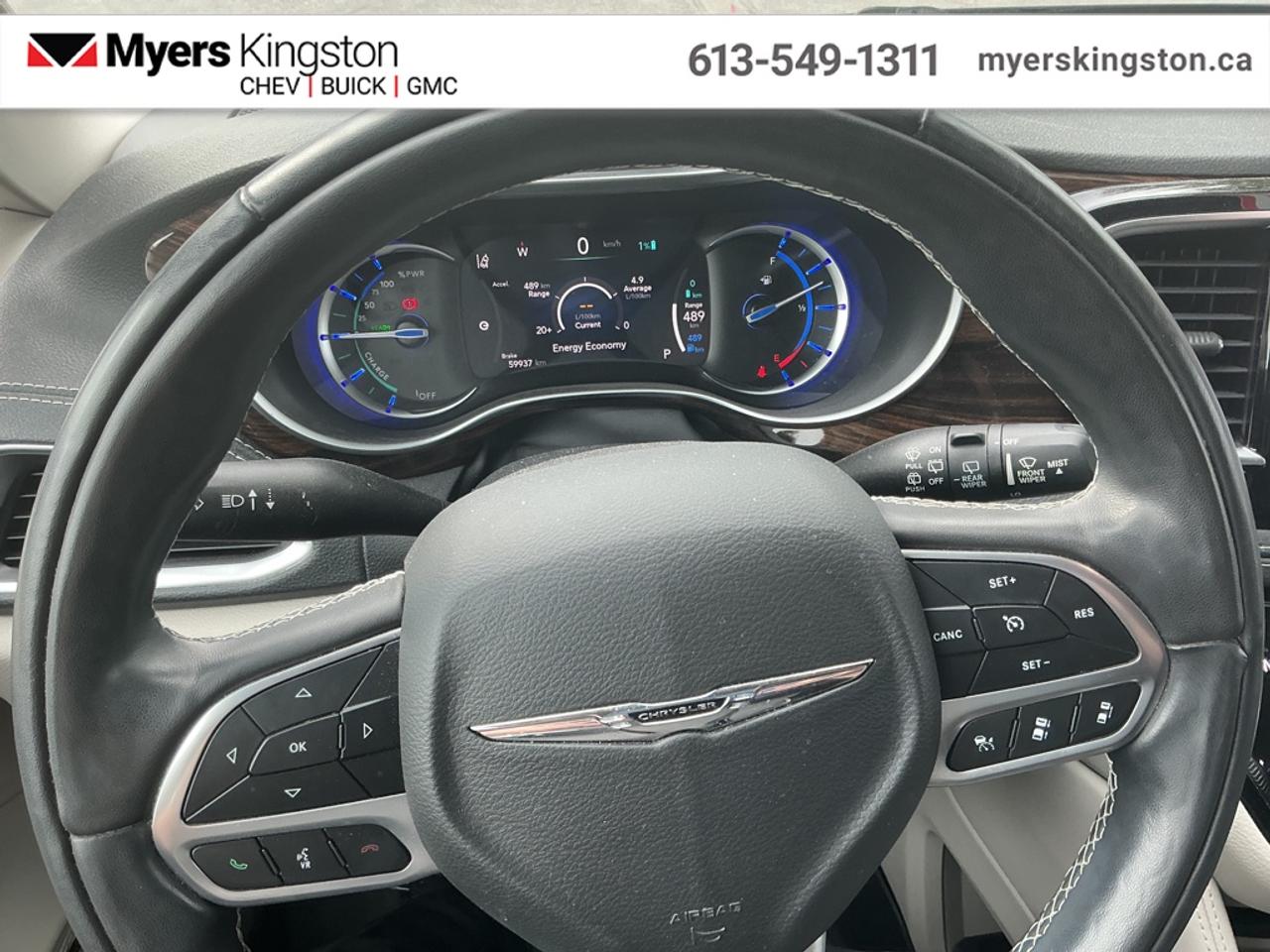 2022 Chrysler Pacifica Hybrid Limited  - Sunroof - $243 B/W Photo