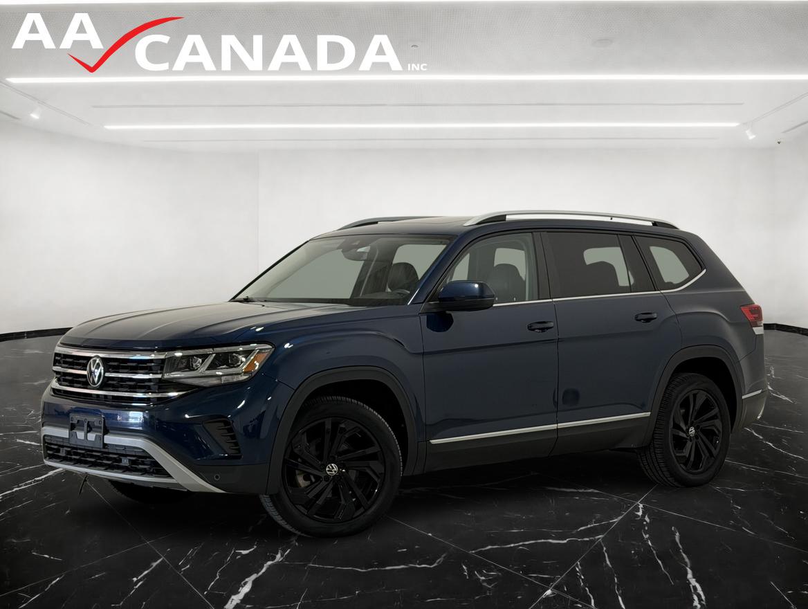 Blue 2022 Volkswagen Atlas Automatic