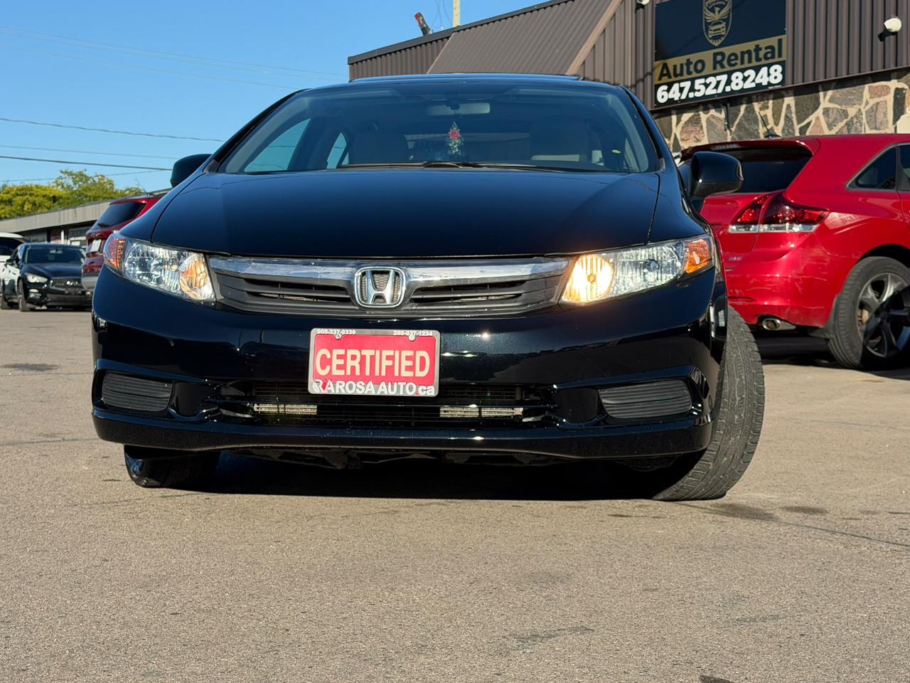 2012 Honda Civic 4DR EX MANUAL NEW BATTERY ALL NEW BRAKE LOW KMS AC Photo
