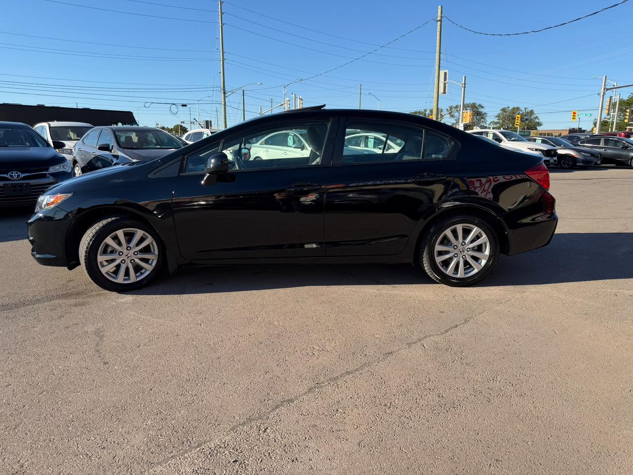 2012 Honda Civic 4DR EX MANUAL NEW BATTERY ALL NEW BRAKE LOW KMS AC Photo