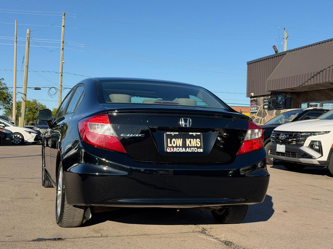 2012 Honda Civic 4DR EX MANUAL NEW BATTERY ALL NEW BRAKE LOW KMS AC Photo