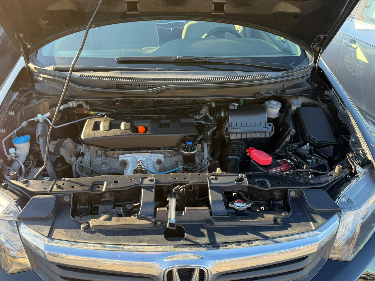 2012 Honda Civic 4DR EX MANUAL NEW BATTERY ALL NEW BRAKE LOW KMS AC Photo