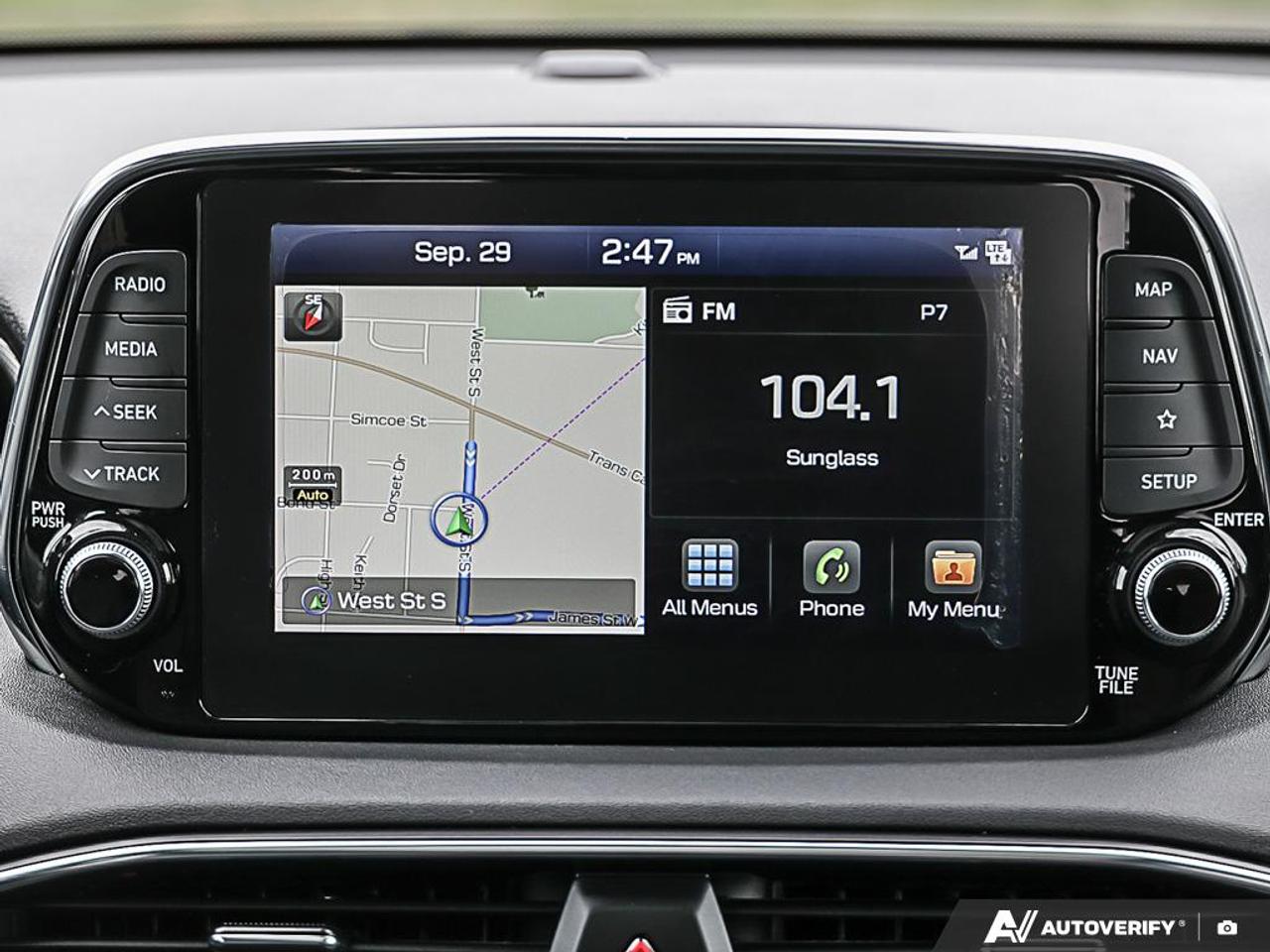 2019 Hyundai Santa Fe 2.0T Ultimate AWD,NAVI,PWR T/GATE,LEATHER INT,PANO Photo