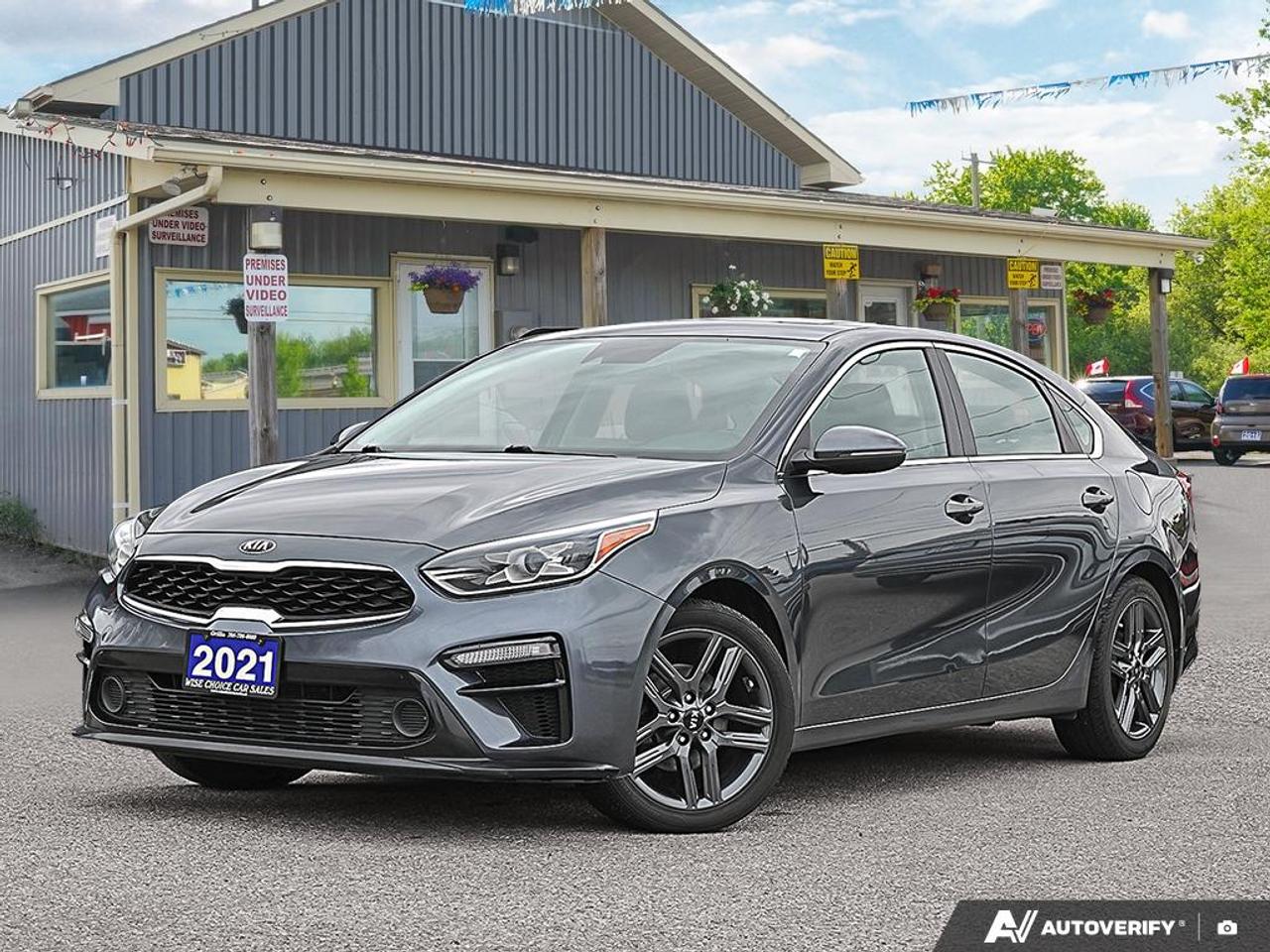 2021 Kia Forte EX+, R/V CAM, BSM, LKA, HEATED SEATS & S.WHEEL - Photo #1