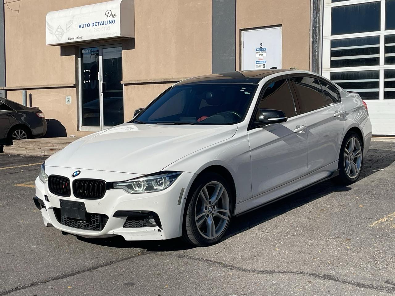 White 2018 BMW 3 Series Sedan All-Wheel Drive Automatic