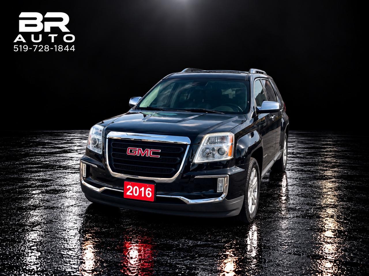 Dark Blue 2016 GMC Terrain SUV / Crossover All-Wheel Drive Automatic