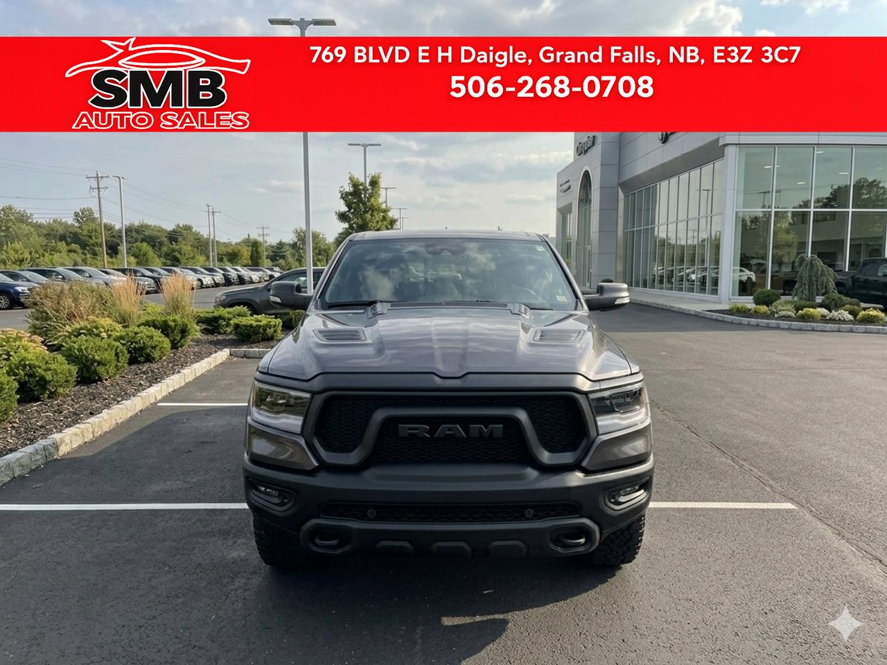 Gray 2026 RAM 1500 Pickup Truck Four-Wheel Drive Automatic