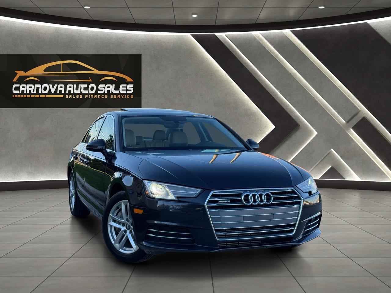2017 Audi A4 Komfort Quattro AWD+CLEAN CARFAX+LOW KMS! Photo