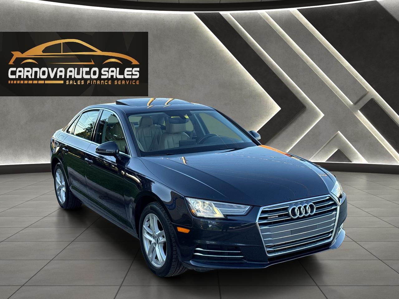 2017 Audi A4 Komfort Quattro AWD+CLEAN CARFAX+LOW KMS! Photo