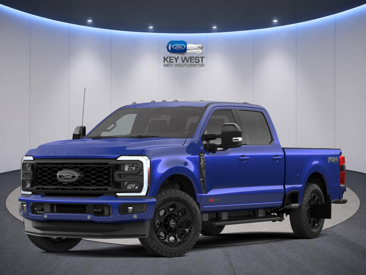 Argon Blue Metallic 2026 Ford F-350 Super Duty Pickup Truck Four-Wheel Drive Automatic