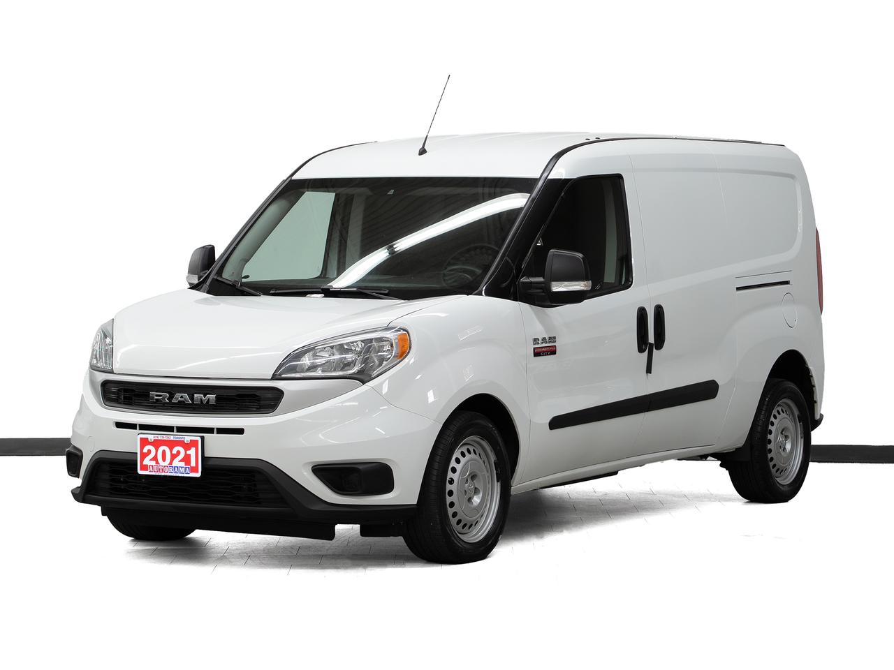2021 RAM ProMaster City CARGO VAN | Dual Doors | Backup Cam | Bluetooth