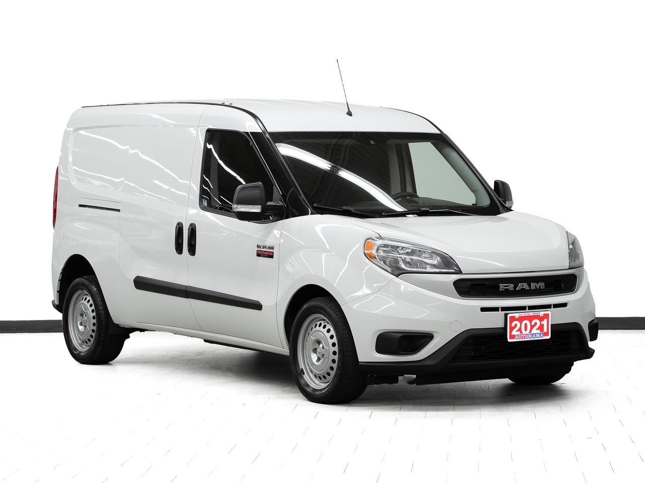 2021 RAM ProMaster City CARGO VAN | Dual Doors | Backup Cam | Bluetooth