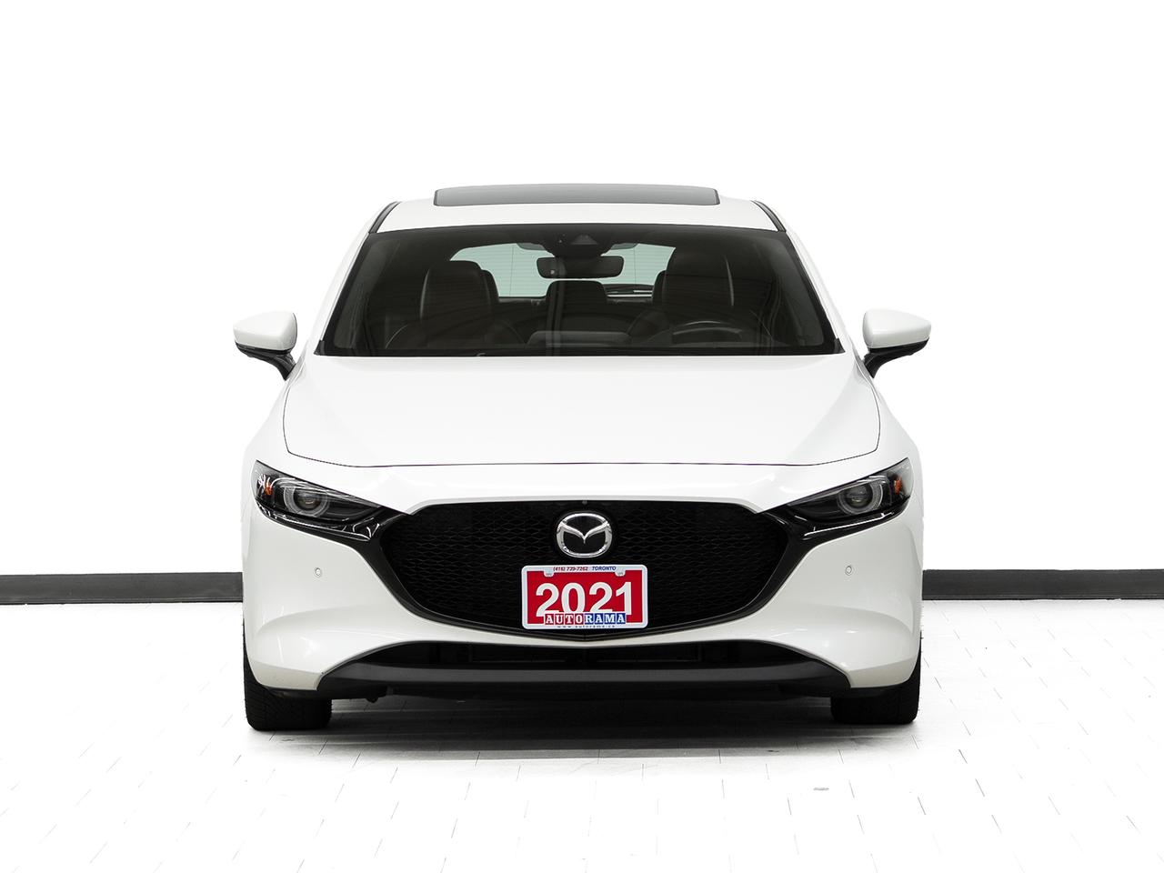 2021 Mazda MAZDA3 SPORT GT | Leather | Sunroof | HUD | BSM | CarPlay