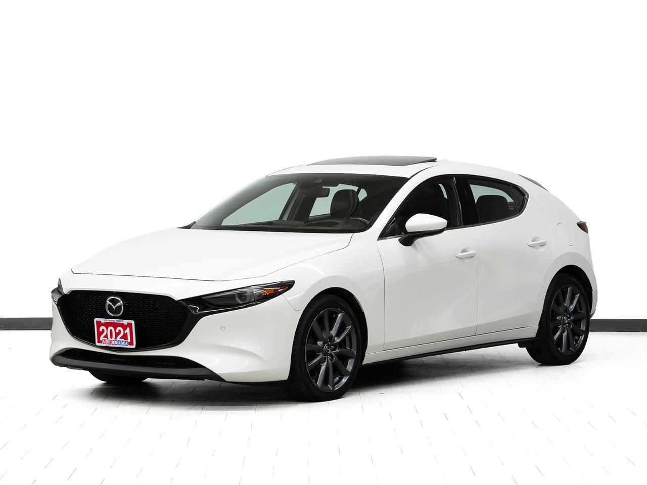 2021 Mazda MAZDA3 SPORT GT | Leather | Sunroof | HUD | BSM | CarPlay