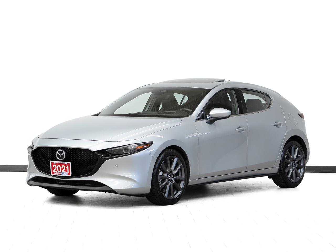 2021 Mazda MAZDA3 SPORT GT | Leather | Sunroof | HUD | BSM | CarPlay Photo