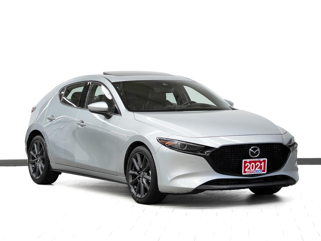 2021 Mazda MAZDA3 SPORT GT | Leather | Sunroof | HUD | BSM | CarPlay