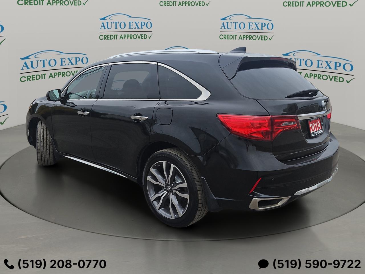 2019 Acura MDX Elite,7 Passengers,Certified,AWD,Fully Loaded,Fogs Photo2