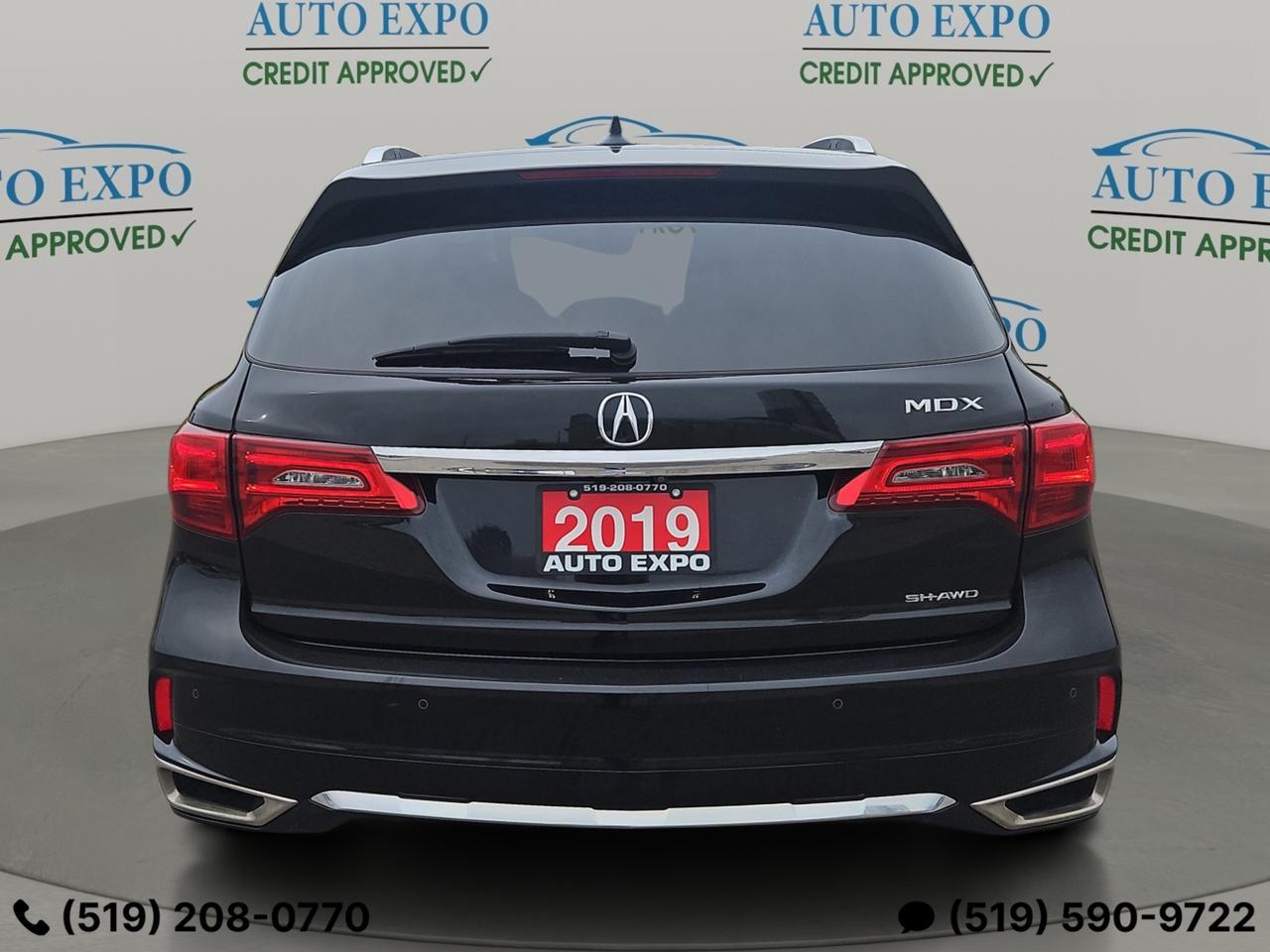 2019 Acura MDX Elite,7 Passengers,Certified,AWD,Fully Loaded,Fogs Photo3