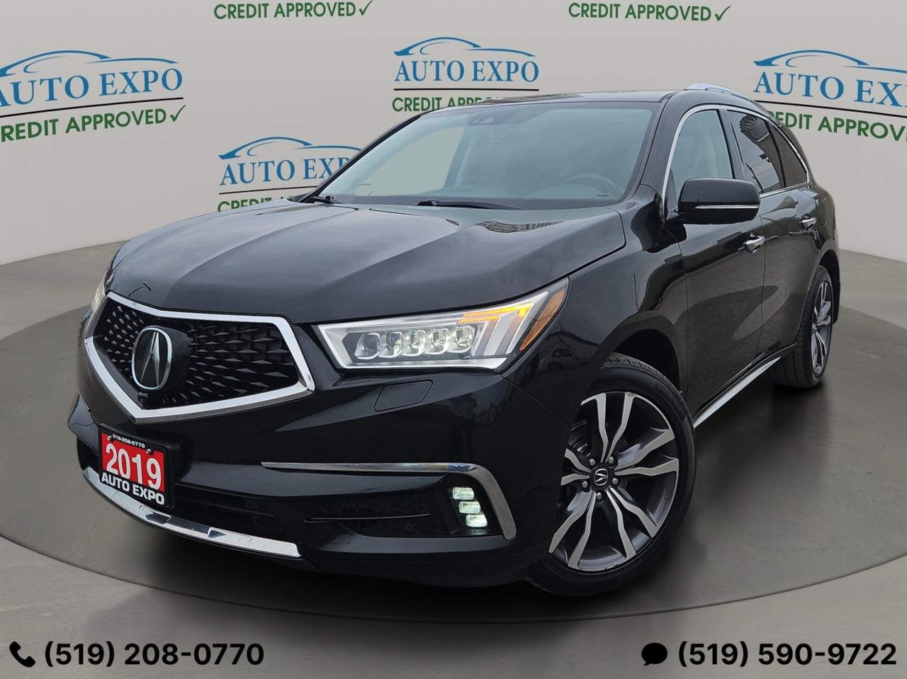 2019 Acura MDX Elite,7 Passengers,Certified,AWD,Fully Loaded,Fogs - Photo #1